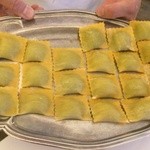 ペレグリーノ - ほうれん草のラビオリ