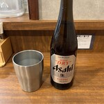 江戸前煮干中華そば きみはん 総本店 - 瓶ビール