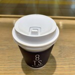 加賀棒茶 丸八製茶場 - 献上加賀棒茶 Hotの入った蓋付きカップ