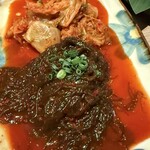 琉球焼肉シーサーギャング - もずくとキムチ