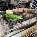 炭劇場 徳永座 - 鶏野菜炉端焼き