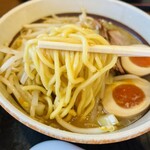 味噌ラーメン はちべえ - 太固めん