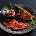 焼肉の名門 天壇 - 料理写真:ハーフ焼肉盛合わせ一例