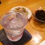 はま秀焼酎茶屋 - 芋焼酎『大金持』金粉入り