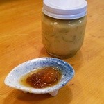 はま秀焼酎茶屋 - 梅の味噌漬け