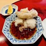 成生 - ④メバル（天つゆとおろしをたっぷりつけて)