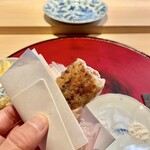 成生 - ⑥蓮根、鰹節と共に