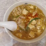 麺や二代目 夜来香 - スーラ―タンメン（醤油・小辛）：９００円（税込）【２０２５年１月撮影】