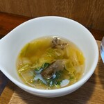 キッチン ブルー グローブ - 最後のスープ