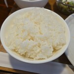 キッチン ブルー グローブ - ご飯大盛りのアップ