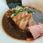 麺屋たけ井 岩出店 - 煮干醤油麺　湯浅たまり仕上