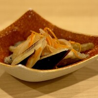 鮨 赤酢 かなやま - ワカサギの南蛮漬け