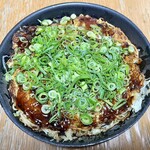 としのや - (最近の注文②)肉玉そば【黒焼き】980円(税込)+【トッピング】(生エビ280円+ネギかけ220円+もち220円)計1700円(税込)…トッピングが沢山あるので選ぶのも楽しいです。