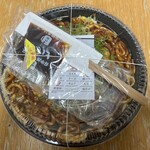 としのや - (最近の注文③)としのや焼きB(肉玉そばorうどん+イカ天+チーズ+豚バラ)1530円(税込)