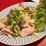 バンメー - ムーマナーオ　豚肉炒めではなく豚肉しゃぶしゃぶに近い