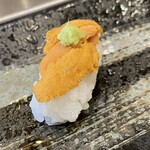 寿司安 - 雲丹 藻塩