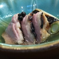 焼鳥 角レ - 近江鴨ロースと葱