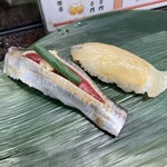 仙令鮨 JR仙台駅 3階店 - 真鯛昆布〆・いわし