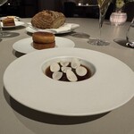 SEZANNE - フォアグラ　醬油　デーツ