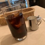 洋食レストラン ロッキー - ランチドリンクからアイスコーヒー