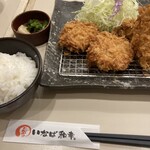いなば和幸 錦糸町店 - 牡蠣フライとヒレ