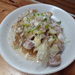 もつ焼でん - アブラ刺し