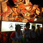 馬事公苑 売店 - 陽が落ちるとキレイですね（2009 区民まつり）