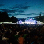 馬事公苑 売店 - LIVEのトリはベンチャーズでした。（2012 区民まつり）