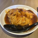 麺処　森元 - ミニ天津飯セット280円