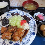 渚園 - 照り焼きチキン定食1,000円