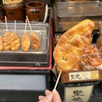 林田のおせんべい - 串せん(みたらし)！