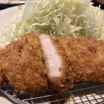 富山豚食堂 かつたま - ロースかつ