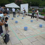 馬事公苑 売店 - 蹄鉄つり、してますね　（2012 愛馬の日）