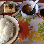 らーめん餃子ふるさと - 餃子定食（10個）