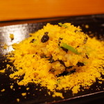 銀座おかもと - からすみご飯（おこわ？） 2014.6.1x