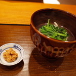 銀座おかもと - 鱧のお椀 2014.6.1x