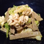 282990892 - 白子とちりめんキャベツのソースと蕎麦の自家製パスタ¥1980