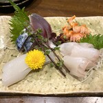 みこ - 刺し盛り（値段は不明）