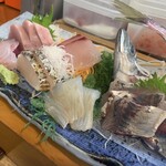 磯料理 かね八寿し - 刺身盛り合わせ2人前