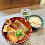 GYPSY - 京風おでん5種盛り定食　950円