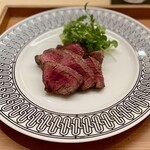 銀座 鼓門 - 黒毛和牛ヒレ焼き