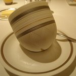 ラール・エ・ラ・マニエール - 海老芋のスープ　トリュフの香り。