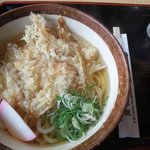 一本気うどん - ごぼう天うどん