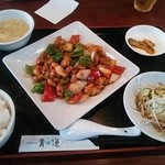 健康中華 青蓮 - 鶏肉の中華味噌炒め