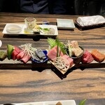 吉祥寺 三うら - 生本鮪盛り合わせ！