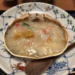 赤坂 きた福 - カニ雑炊