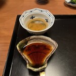 赤坂 きた福 - カニ酢＆醤油
