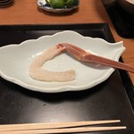 赤坂 きた福 - 刺身(脚)