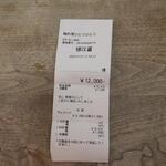 鶏料理ひとりひとり - レシート