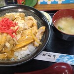 かつ亭 - カツ丼ダブル　ご飯少なめ